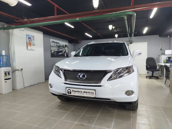 Lexus RX-450h установка Pandora VX 4G GPS v3