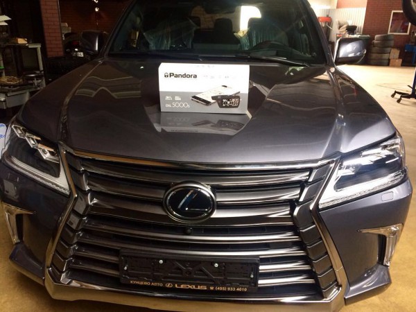 Lexus LX 570 установка Pandora DXL 5000 S 